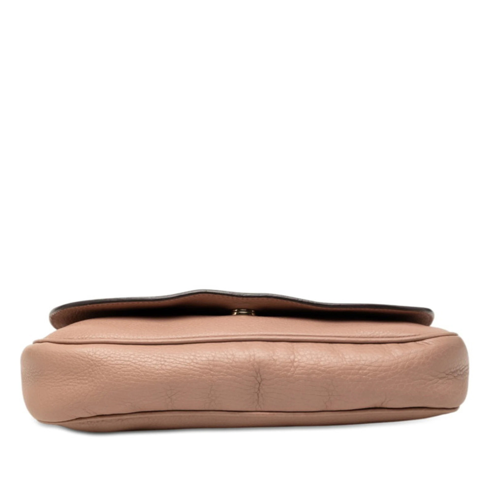 GUCCI Pink Leather Shoulder Bag - Picture 3 of 6